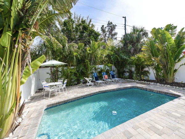 Anna Maria 3 Bedroom Vacation Duplex Sleeps 6 Private Pool Block To Beach